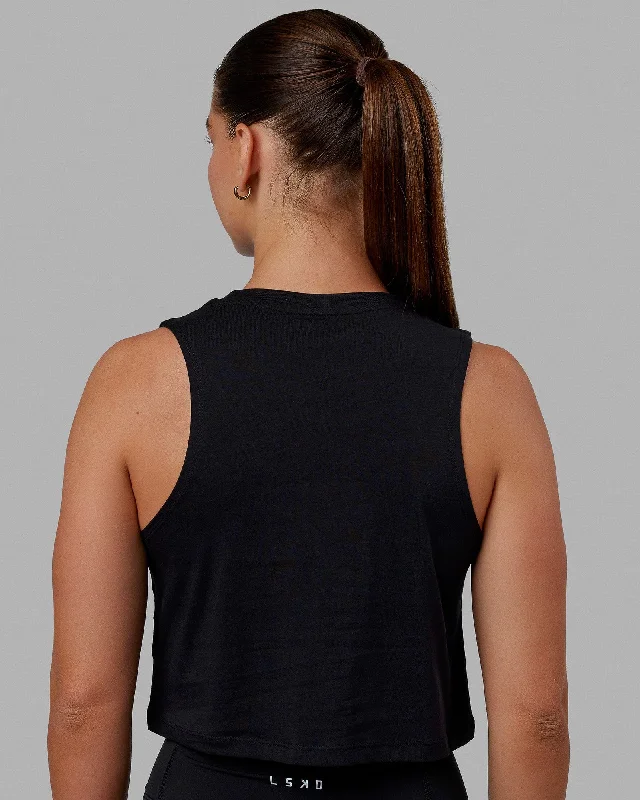 Agile FLXCotton  Tank - Black