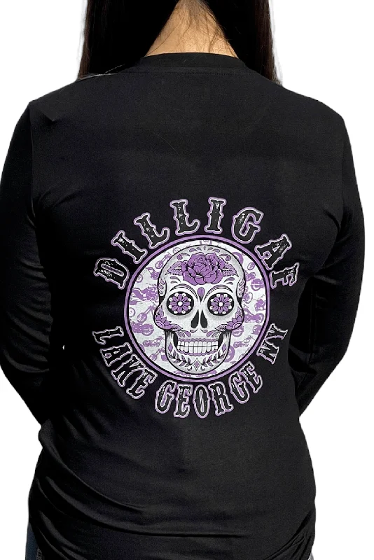 Bad Ass Sugar Skull Long Sleeve