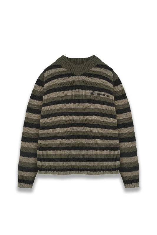 Bud Stripe Knit Sweater