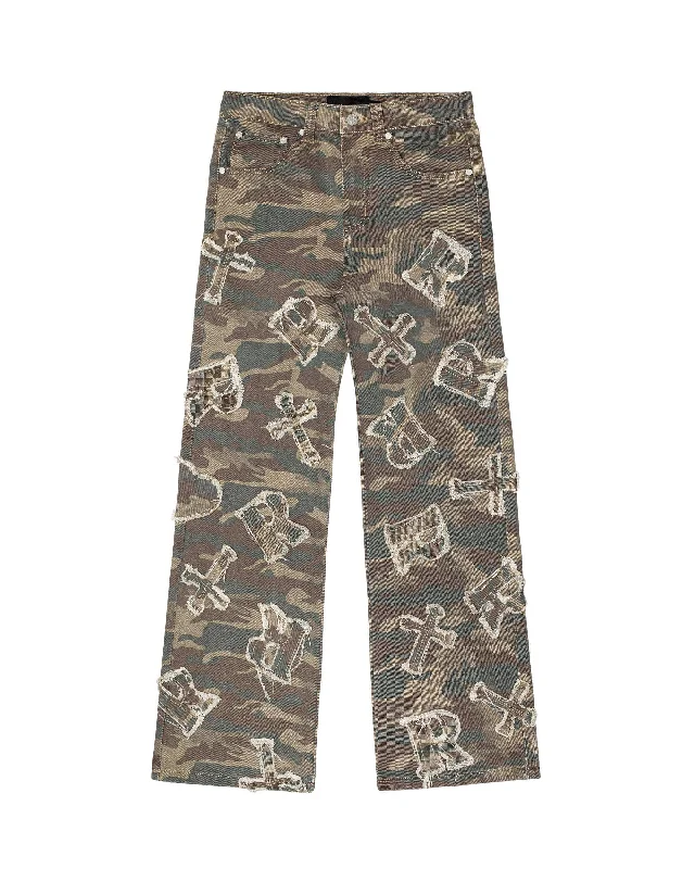 Camo Patch Jeans