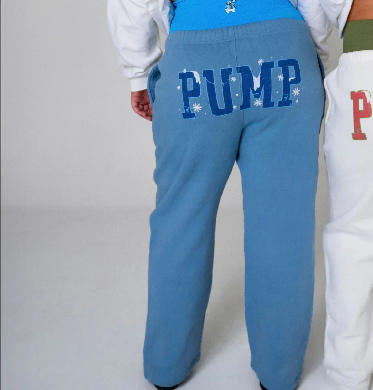 PUMP - BLUE - SWEATPANTS