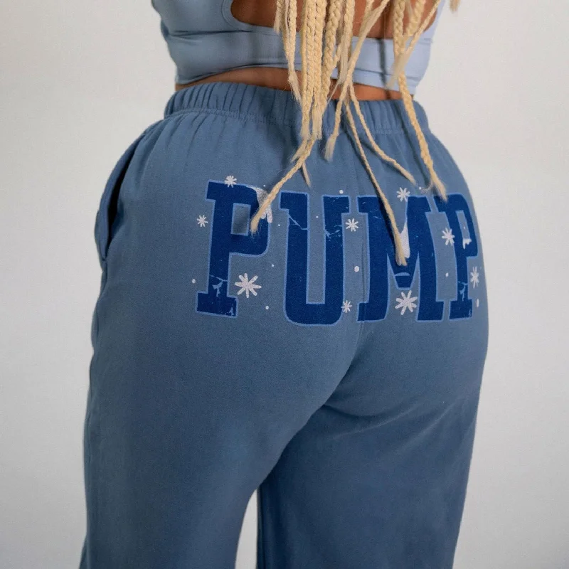 PUMP - BLUE - SWEATPANTS