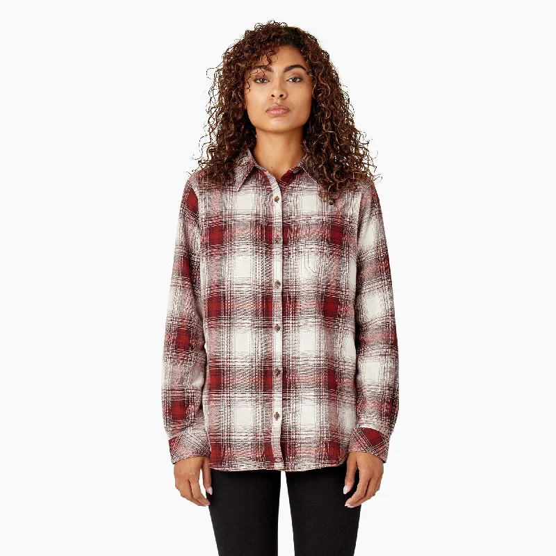 Fired Brick Fireside Ombre Plaid / XS / Reg