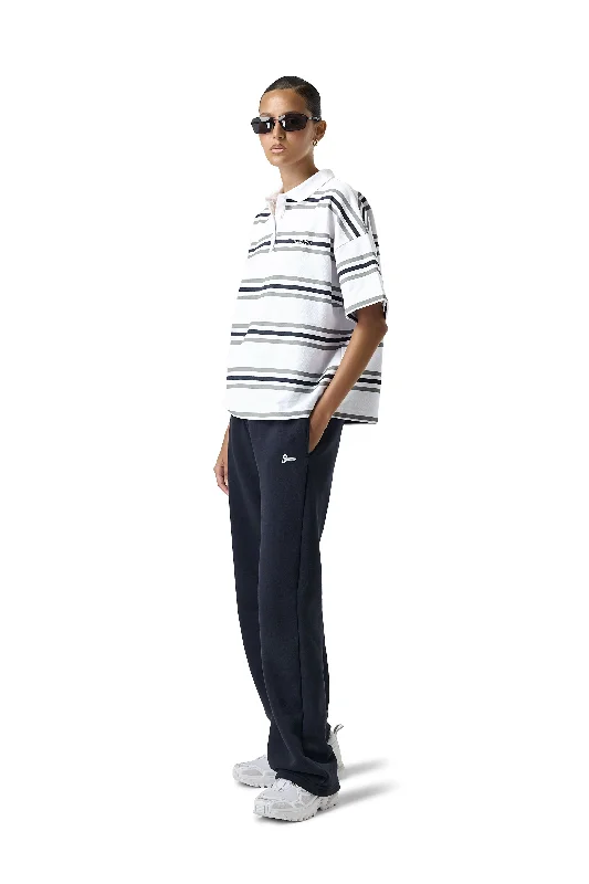 Easy Striped Oversized Polo