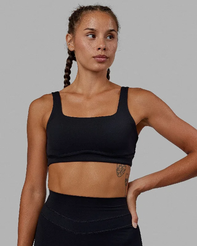 Elevation Sports Bra - Black