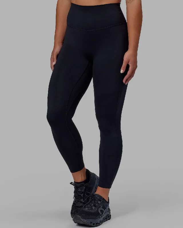 Elixir 7/8 Length Leggings - Black No Logo