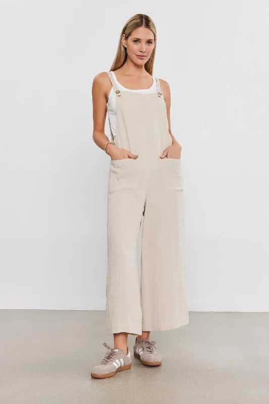 EVERLEE COTTON GAUZE JUMPSUIT