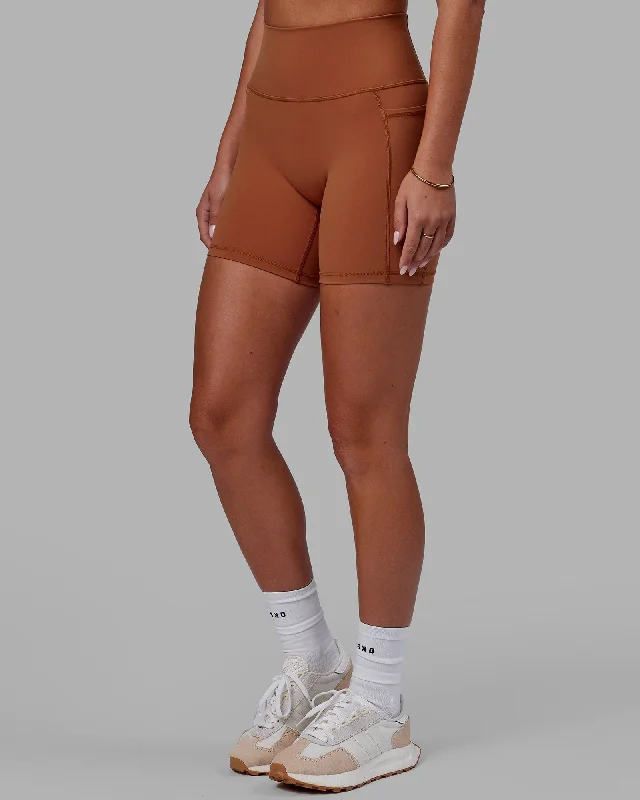 Fusion Mid-Length Shorts - Hazel