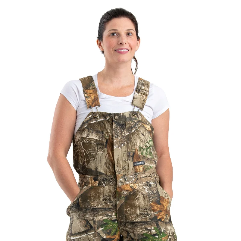 Women's Softstone Duck Insulated Bib Overall