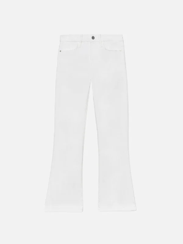 Le Crop Mini Boot -- Blanc