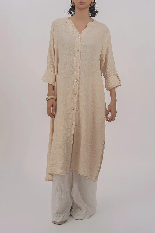 LONG MUSLIN TUNIC