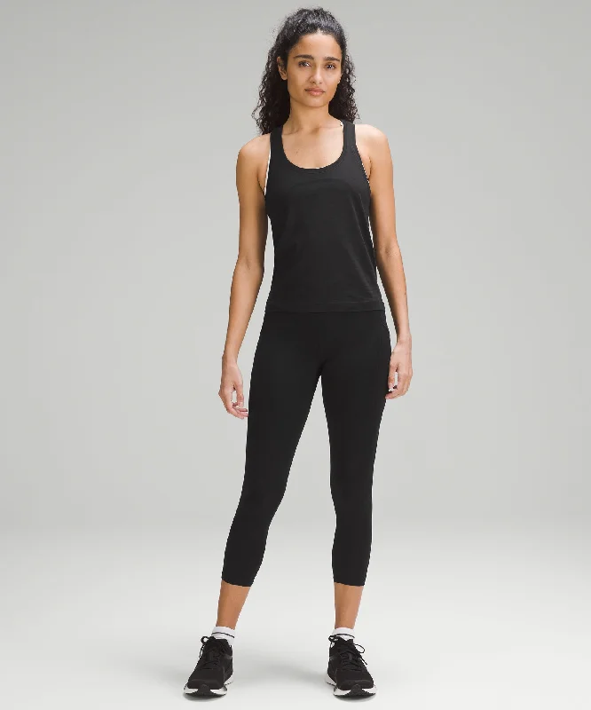 LULULEMON BLK FAST AND FREE HR 23