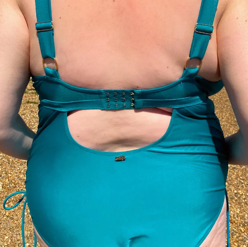 That loving feel'in Maternity Swimsuit - Teal