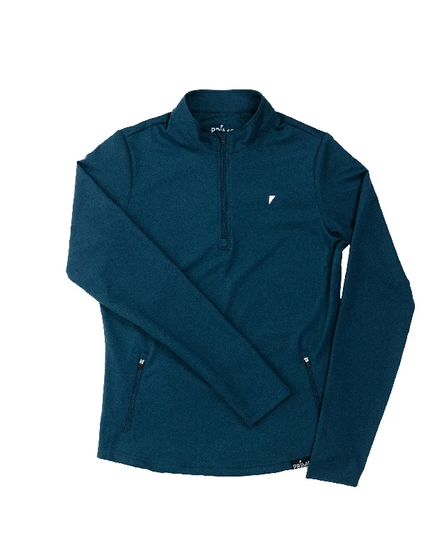 Women's Navy Quarterzip