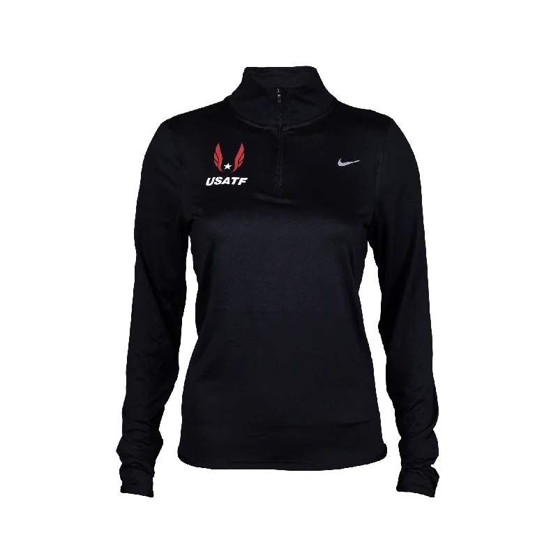 Nike USATF Women's Dri-FIT Swift UV Half-Zip