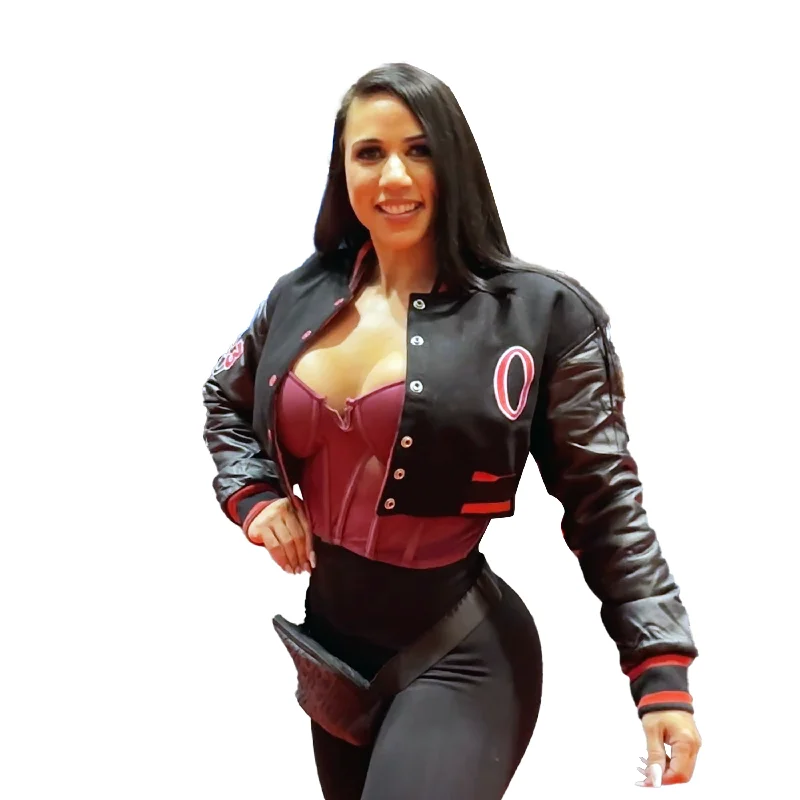 Olympia Varsity Women's Jacket Black