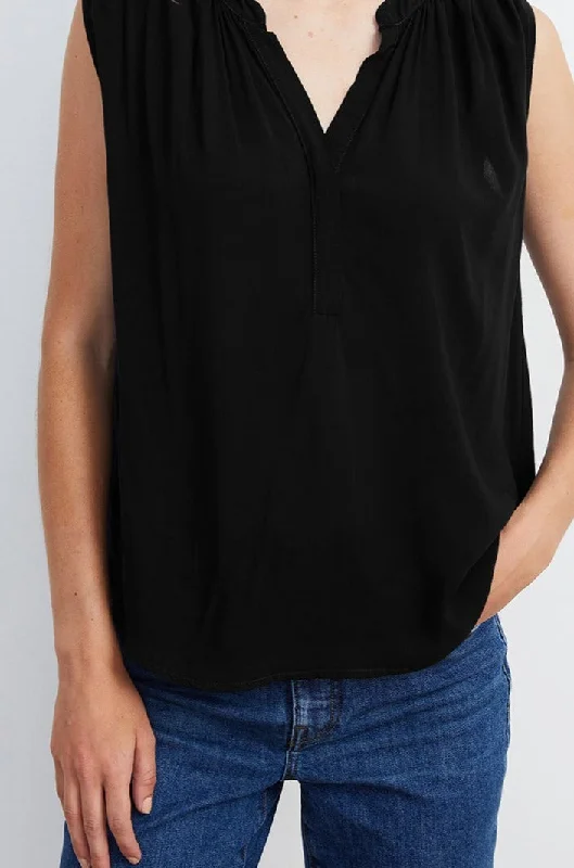 RAVIN SLEEVELESS BLOUSE