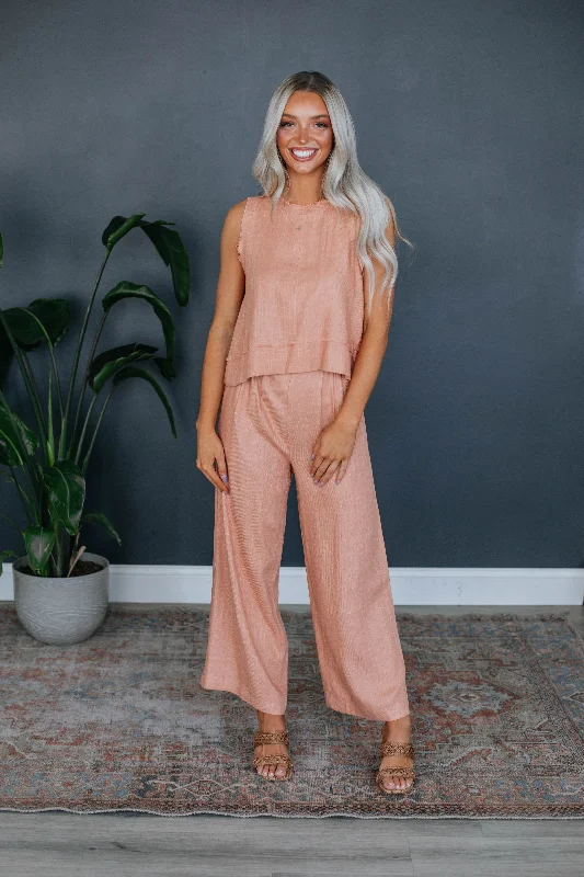 Reid Two-Piece Set - Blush