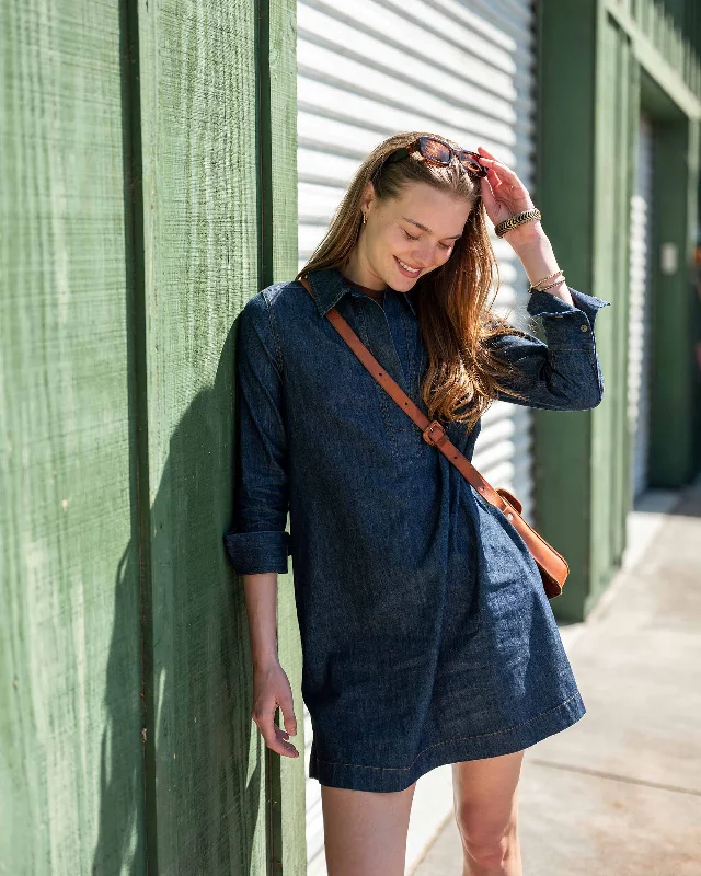 Scottie Chambray Dress