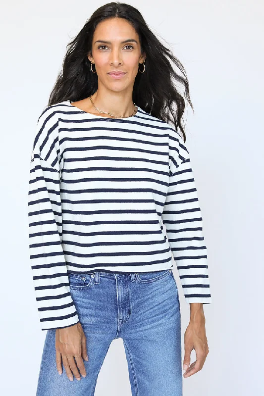 XS / navy stripe