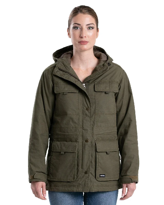 Women's Softstone Washed Duck Utility Coat