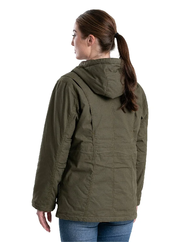 Women's Softstone Washed Duck Utility Coat