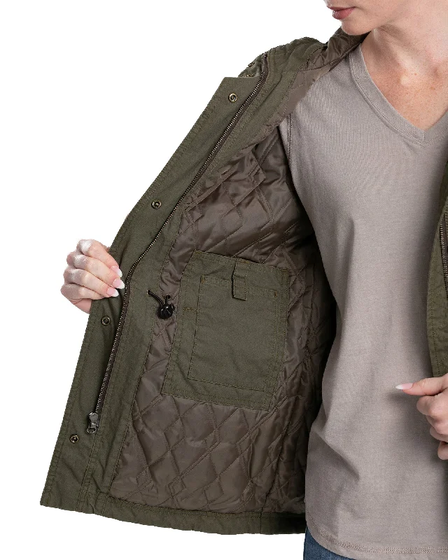 Women's Softstone Washed Duck Utility Coat