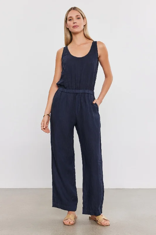 WINNIE LINEN JUMPSUIT