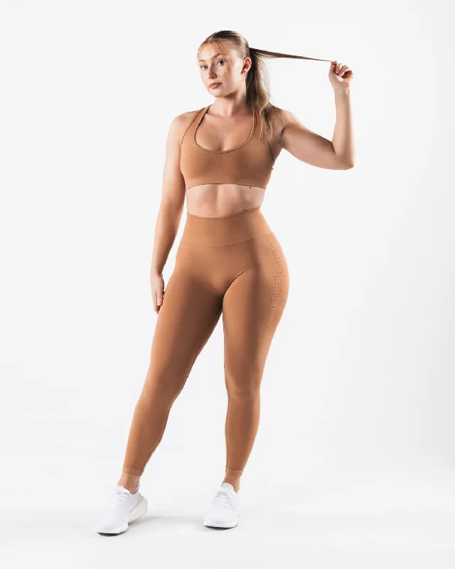 Amplify Contour Legging - Clay