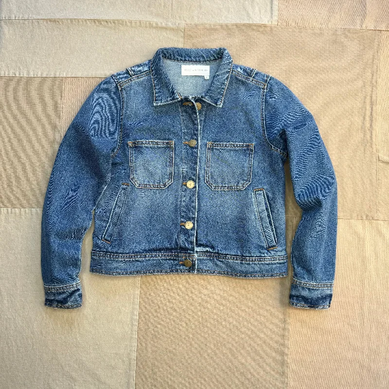 Women's Cody Japanese Denim Jacket, Berlin Blue