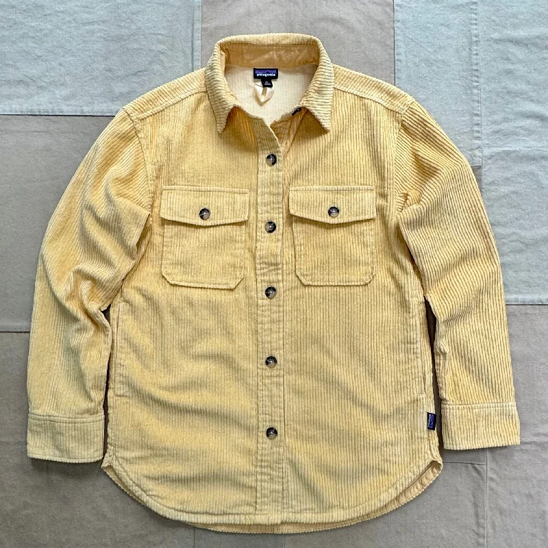 Women's Corduroy Overshirt Jacket, Beeswax Tan