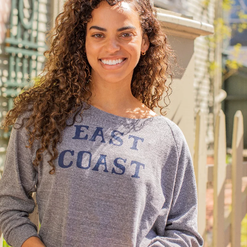 Women's East Coast Lightweight Sweatshirt, Vintage Grey