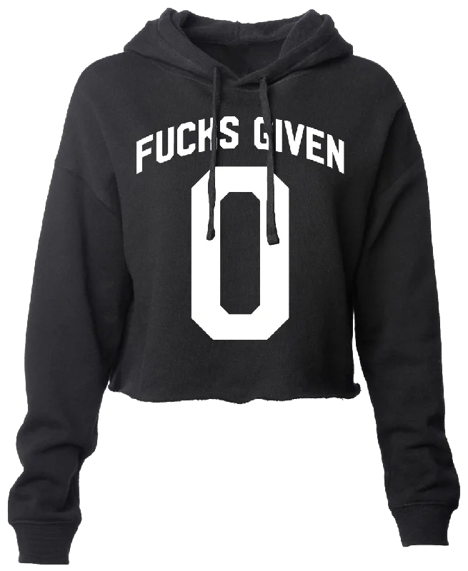 Women's F's Given Crop Hoodie