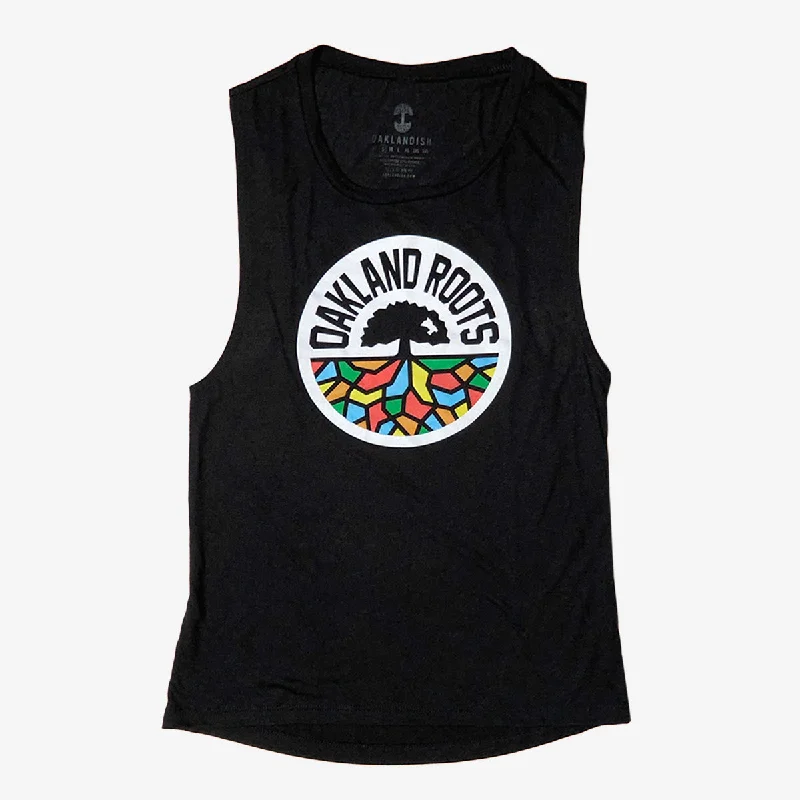 Women's Oakland Roots SC Logo Tank