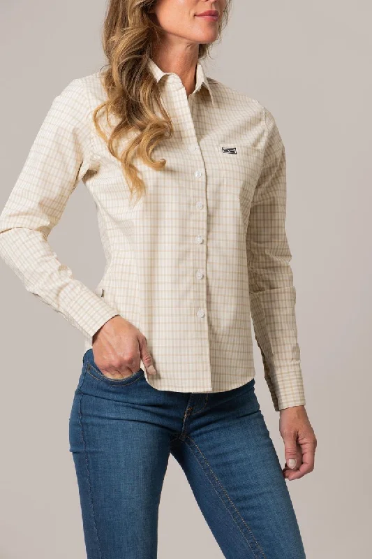 Ladies Tucco Mini Check Top