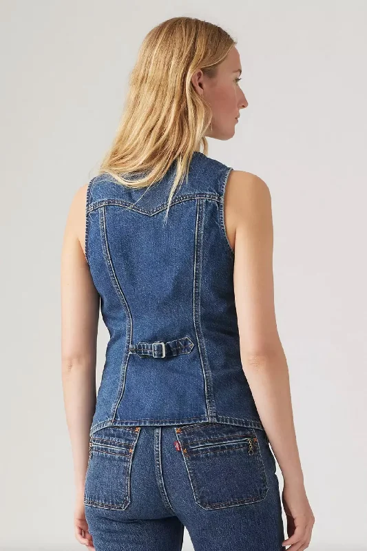 Levi's Longline Denim Vest