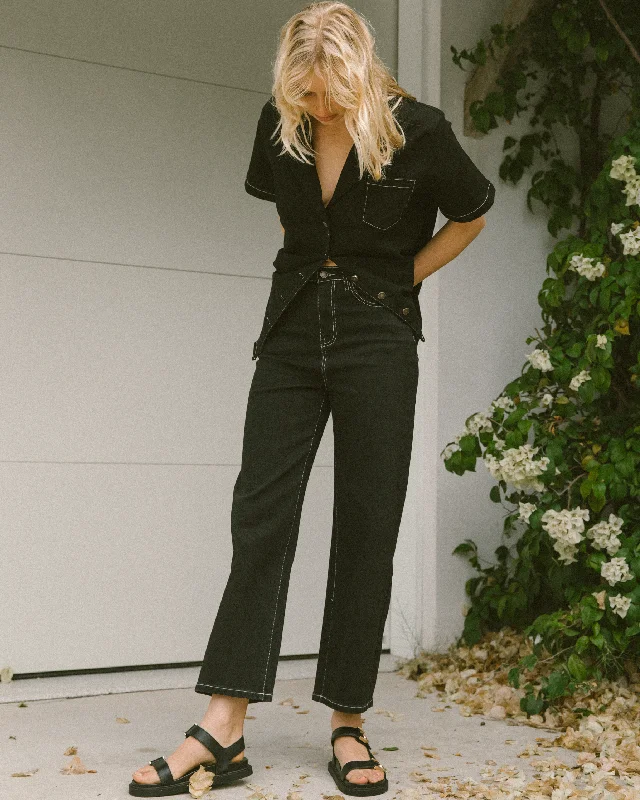 Lola Denim Jeans | Black Denim