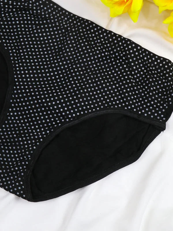 LP05 Dot Black Panty For Women