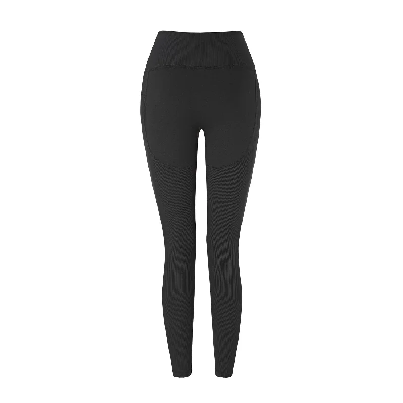 Rikke Leggings Ribbed panel